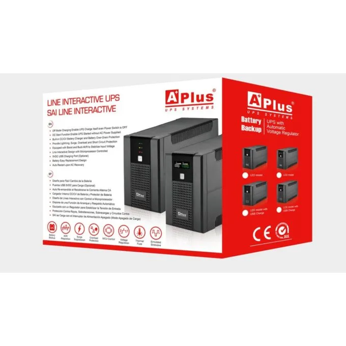 APlus Line Interactive UPS Plus5E-600IEC 600VA/360W — image 3