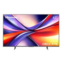 Hisense 43A7Q 43‑inch 4K QLED Smart TV - Dolby Vision, Dolby Atmos, Fire TV