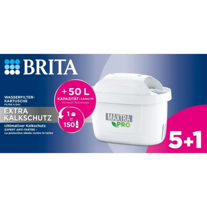BRITA Tischwasserfilter Maxtra Pro Filterkartusche 5+1 Pack — image 2