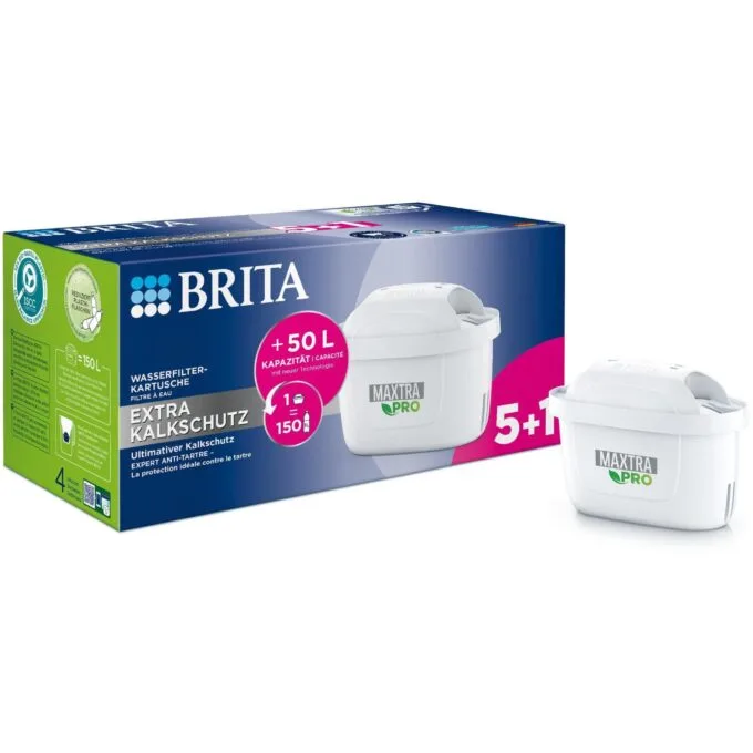 BRITA Tischwasserfilter Maxtra Pro Filterkartusche 5+1 Pack — image 3