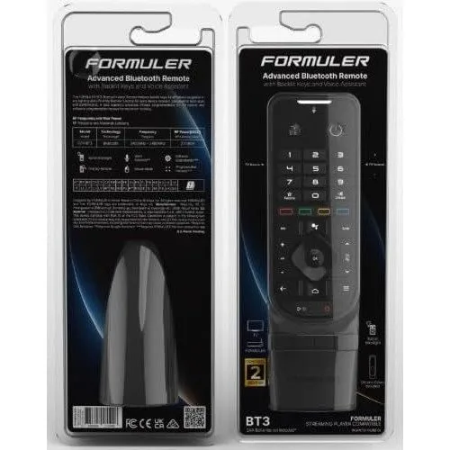 Formuler GTV-BT3 Bluetooth Remote Control with Backlit Keys & Voice Assistant — image 3