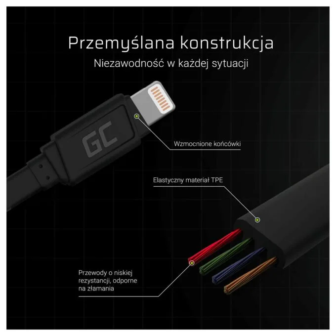 Green Cell KABGC02 lightning cable — image 3