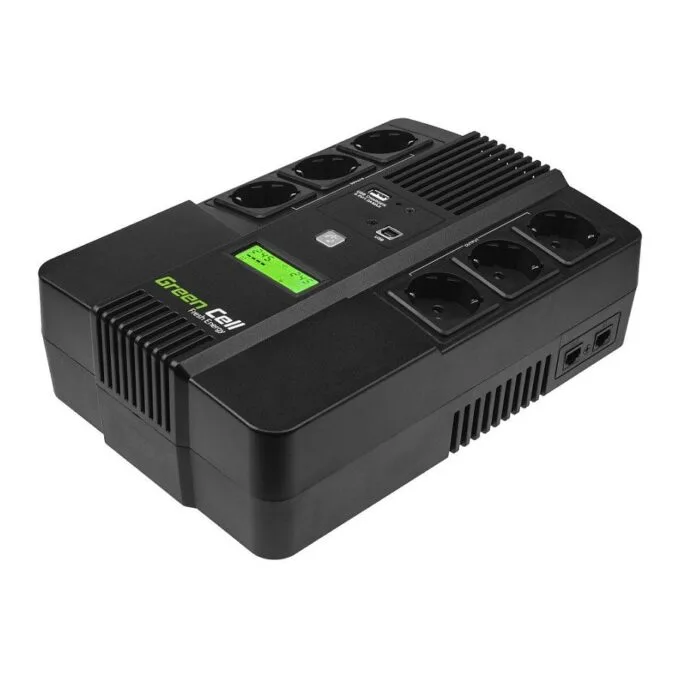 Green Cell AiO 800VA LCD uninterruptible power supply (UPS) — image 2