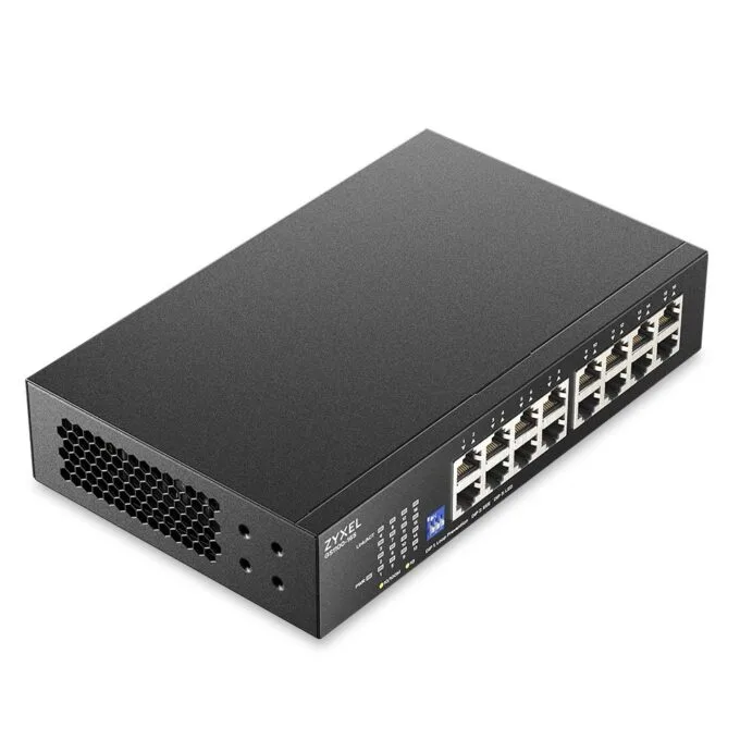 Zyxel Switch Gigabit Ethernet 16-Port R/M UK Plug GS1100-16S — image 4