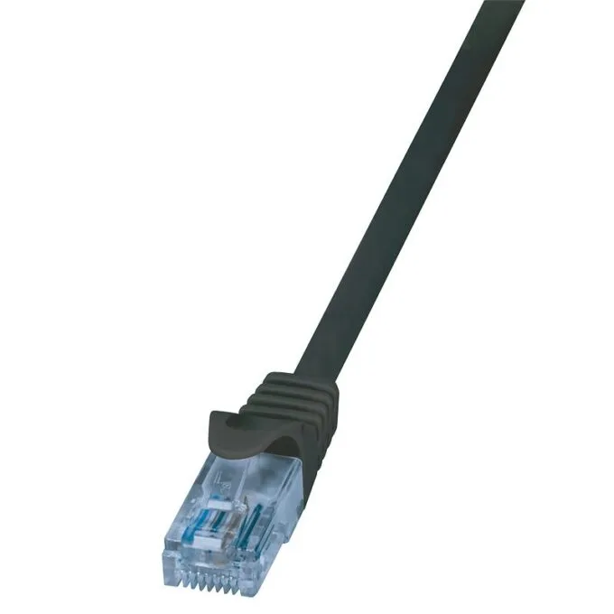 LogiLink kat.6a UTP 10.0m czarny — image 1