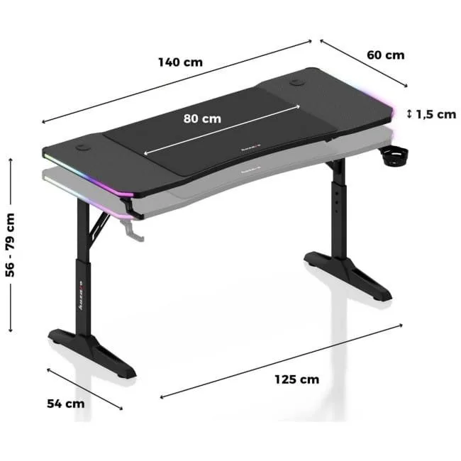 Huzaro Hero 3.6 RGB Black — image 11