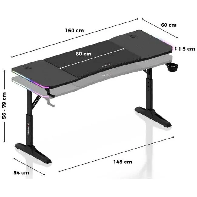 Huzaro Hero 4.6 RGB Black — image 12