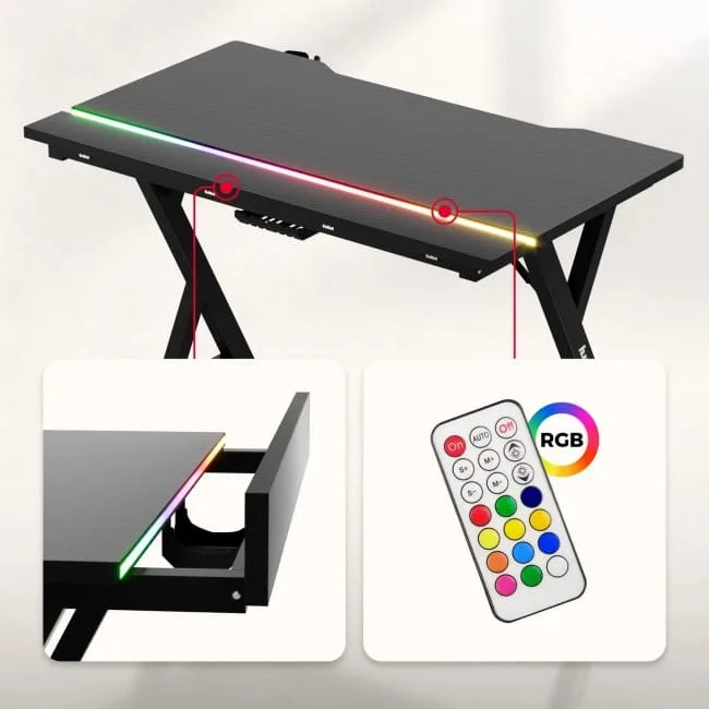 Huzaro Hero 2.4 RGB Black — image 5