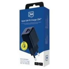3mk Hyper GaN Charger 20W QC4+ czarna