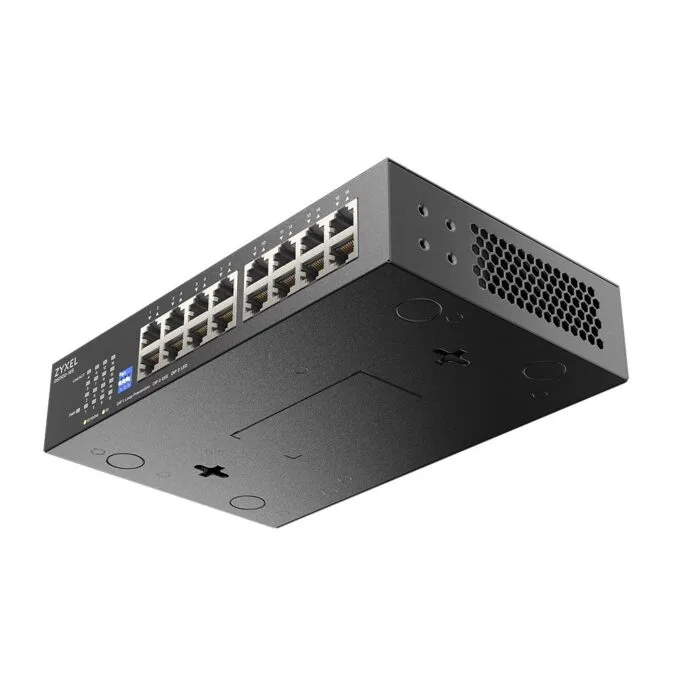 Zyxel Switch Gigabit Ethernet 16-Port R/M UK Plug GS1100-16S — image 5