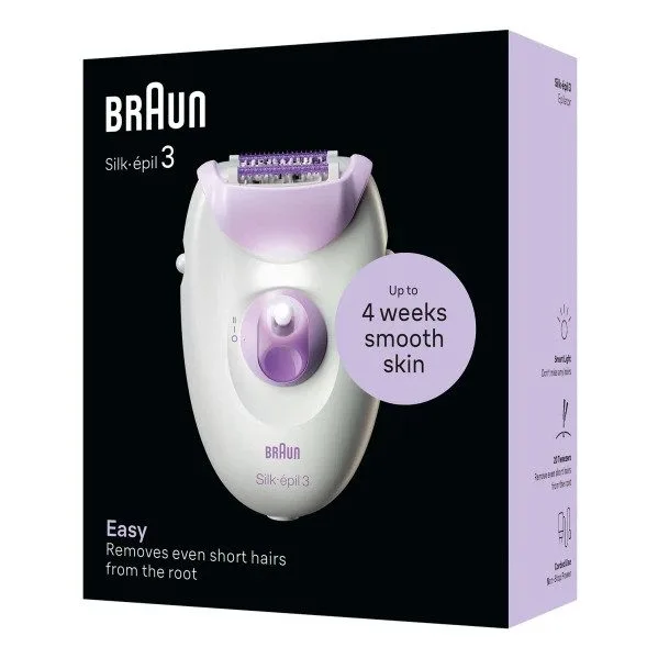 Braun Silk-épil 3 3-000 biało-fioletowy — image 2