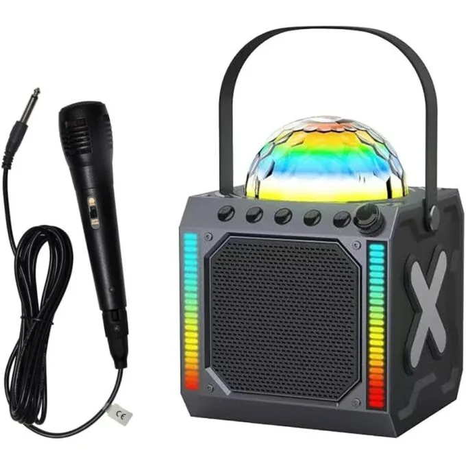 Denver Audio Karaoke Speaker with Microphone, Disco Light, BT, USB BTM-618 — image 2
