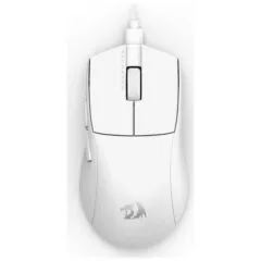 Myszka gamingowa Redragon M724 przewodowa 12400 dpi optyczna biała