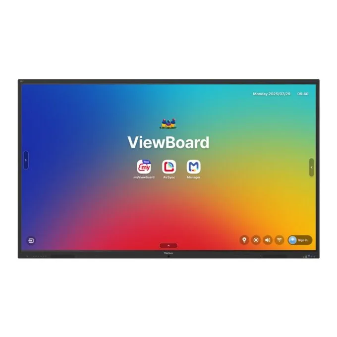 Viewsonic Viewboard Interactive Display Whiteboard 98" 4K Android EDLA 64-Point Touch 2.1 Speakers 8 Mic Array IFP9841-1-1C — image 6