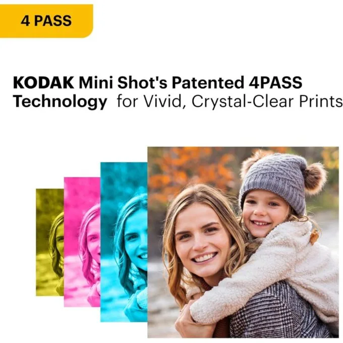 Kodak Instant Camera & Printer ERA Mini Shot 3 MS300B Black (3x3) — image 2