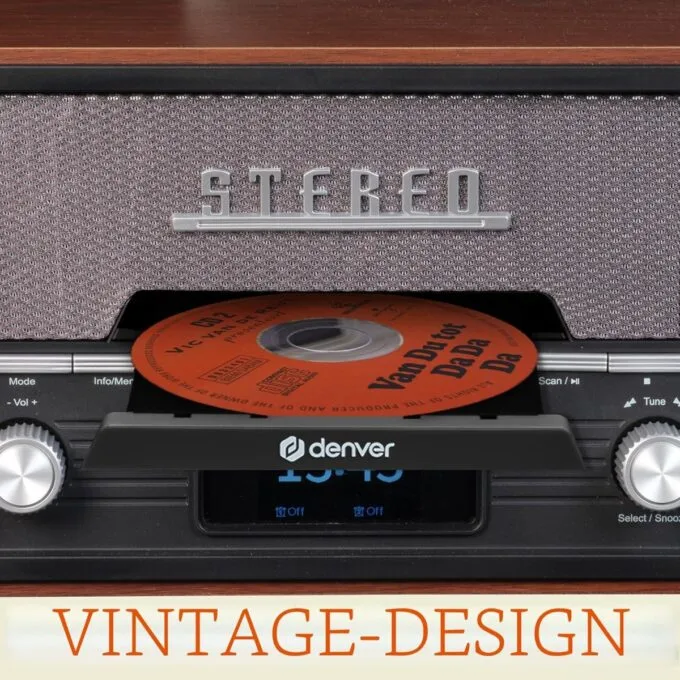 Denver Music System BT DAB+/FM MDA-525DW DARK WOOD — image 3