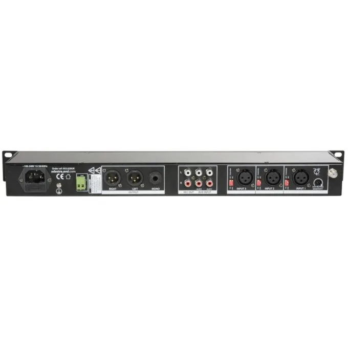 Adastra MM321 Rack Mixer BT/USB/FM 953.028UK — image 3