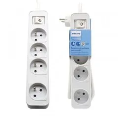 Philips biała 4 gniazda 3m chp2144wb/60