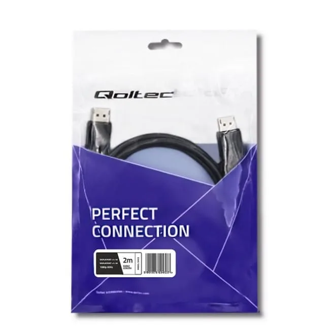 Qoltec DisplayPort v1.1 męski | DisplayPort v1.1 męski | 4K | 2m — image 8