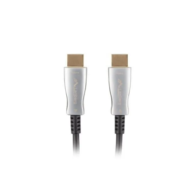 Lanberg kabel HDMI v2.0 M/M 50m optyczny AOC czarny — image 1