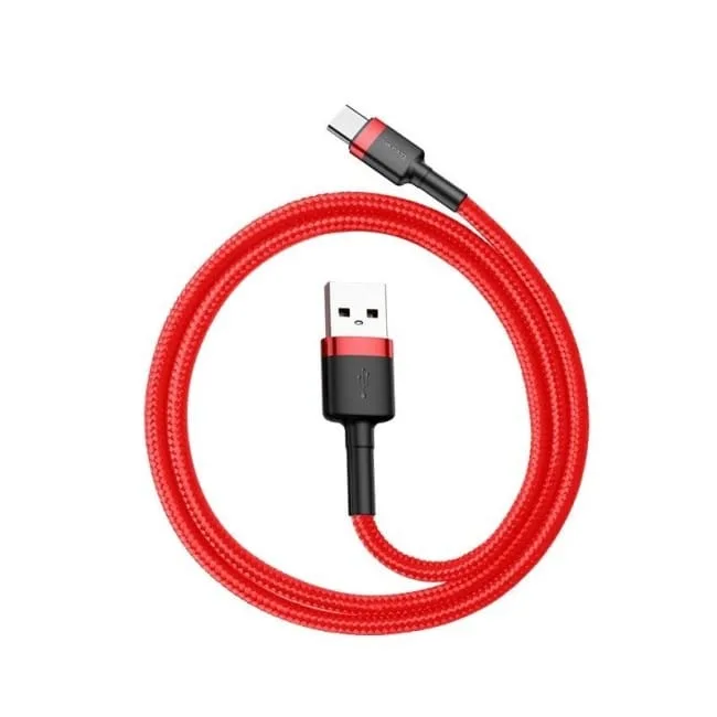 Baseus Cafule USB do USB-C 2A 2m (czerwony) — image 3