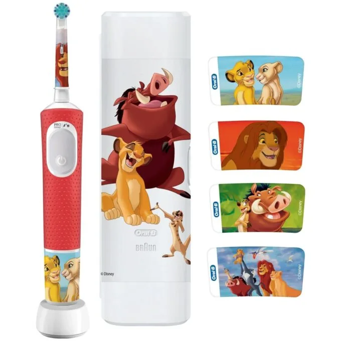 Oral-B Vitality Pro D103 Kids 3+ Lion King czerwony + Etui — image 1