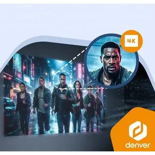 Denver PR-4300 Projector 2K Resolution 400 ANSI USB & BT — image 3