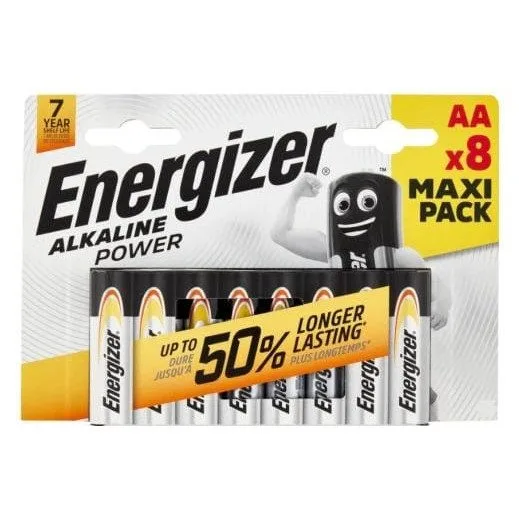 Energizer Alkaline Power AA/LR6 8szt — image 1