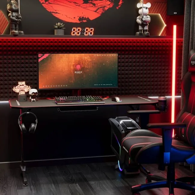 Diablo Chairs X‑Mate 1400 Gaming Desk 140 cm x 60 cm - 5904405579152 — image 6