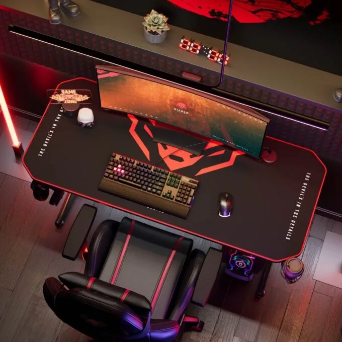Diablo Chairs X‑Mate 1400 Gaming Desk 140 cm x 60 cm - 5904405579152 — image 7