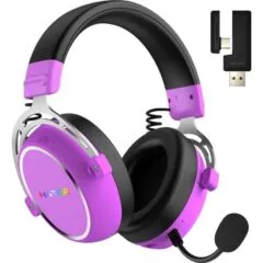 Hator Hypergang 3 Wireless ESH52 Hi-Res ANC fioletowe