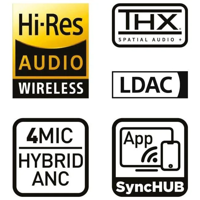 Hator Hypergang 3 Wireless ESH56 Hi-Res ANC białe — image 7