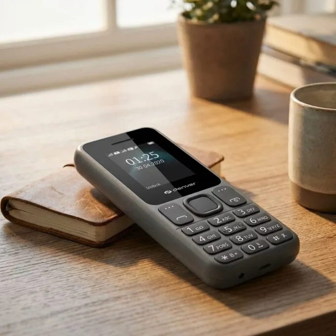 Denver FAS-1880L 4G Feature Phone with Clear 1.77" TFT Display — image 2