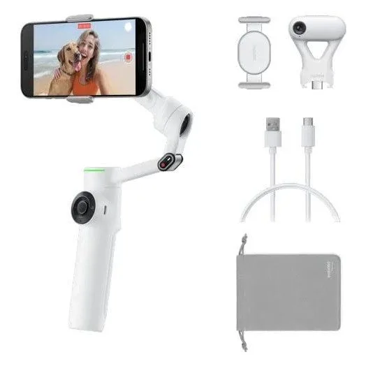 Insta360 Flow 2 Pro AI Tracker Bundle/ Summit White — image 1