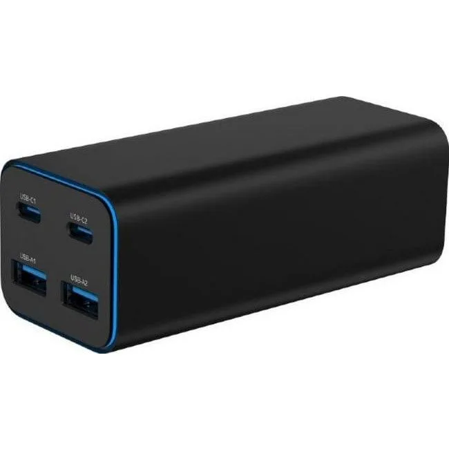 Gembird GaN 4x USB PowerDelivery o mocy 100 W, czarna — image 3