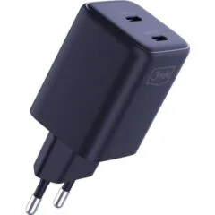 3mk Hyper Charger PD 45W GaN QC4+ PPS 2C Super-Fast Charge 2.0 czarna