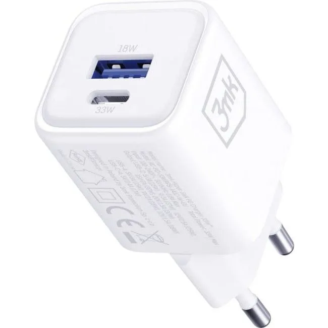 3mk Hyper Charger PD 33W GaN QC4+ biała — image 3