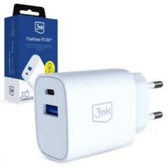 3mk FlowPower 30W 1A1C PD 3,0 QC4+ biała