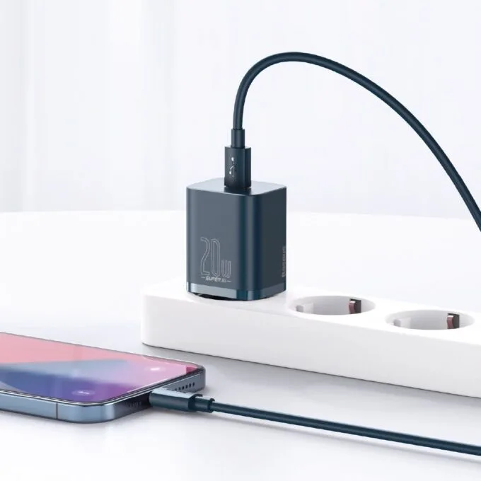 Baseus Super Si Quick Charger 1C 20W (niebieska) — image 9