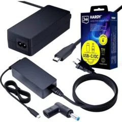 3mk HARDY 65W do HP 20V USB-C/DC 4.5 x 3.0
