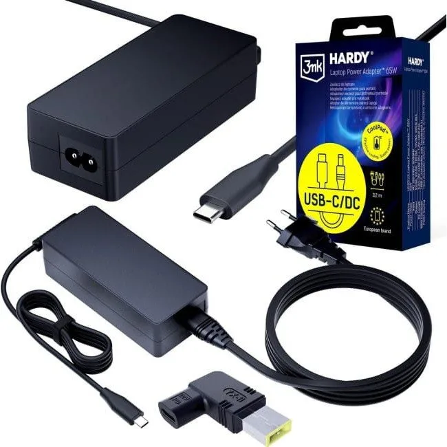 3mk HARDY 65W do Lenovo 20V USB-C/DC 11 x 4.5 slim — image 1