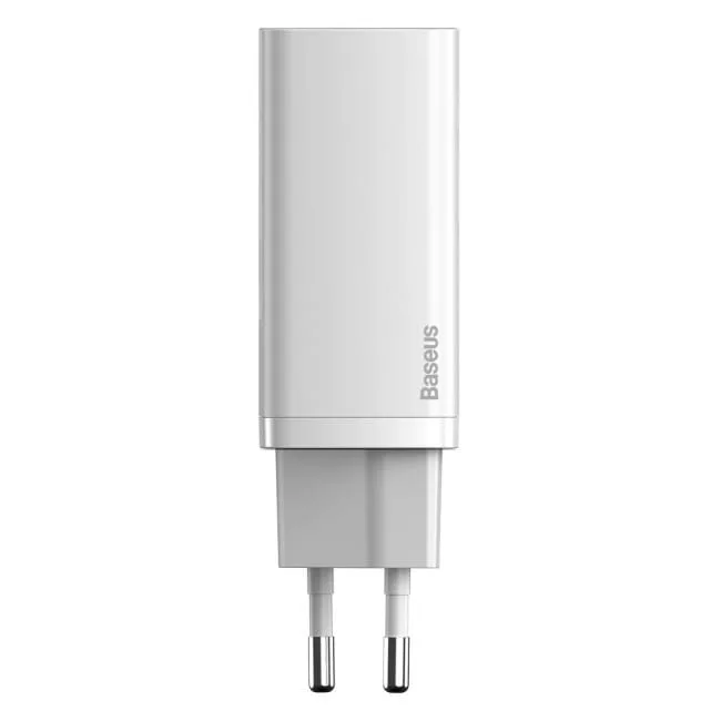 Baseus GaN2 Lite, USB + USB-C, 65W, EU (biała) — image 2