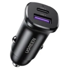 Ugreen EC305 USB-C + USB, 30W czarna