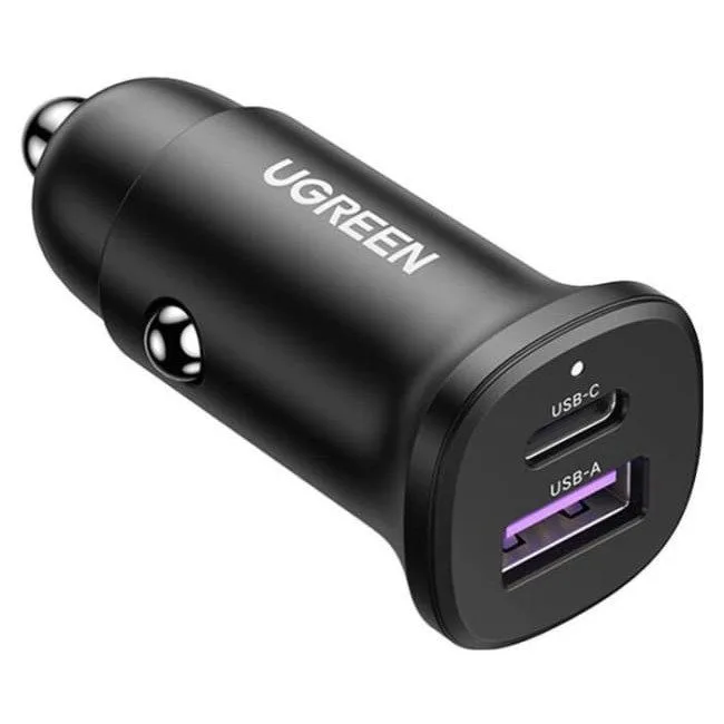 Ugreen EC305 USB-C + USB, 30W czarna — image 2
