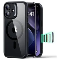 ESR Classic Hybrid Magsafe & Tempered Glass iPhone 17 clear/black