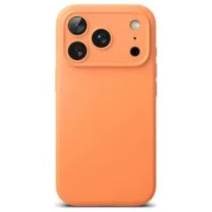 Ringke Silicone Magnetic Magsafe iPhone 17 Pro Max tangerine