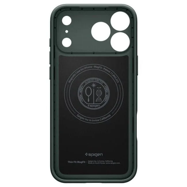 Spigen Thin Fit Mag Magsafe iPhone 17 Pro abyss green — image 2