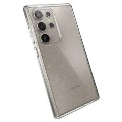 Speck Presidio Lux Glitter - Etui Samsung Galaxy S24 Ultra (Clear / Gold Glitter)