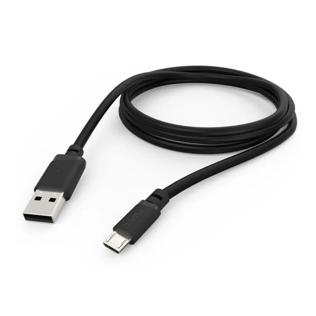 Hama USB-A - micro USB, 2m, czarny — image 6