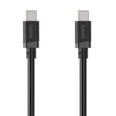 Hama USB-C - USB-C, 2m, 60W czarny